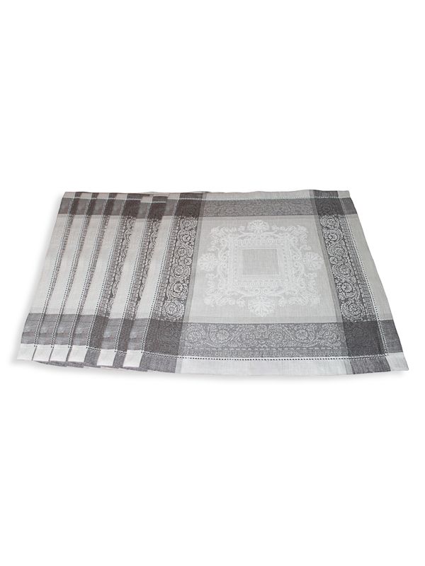 French Home Laguiole 6-Piece Cleopatra Linen Napkin Set